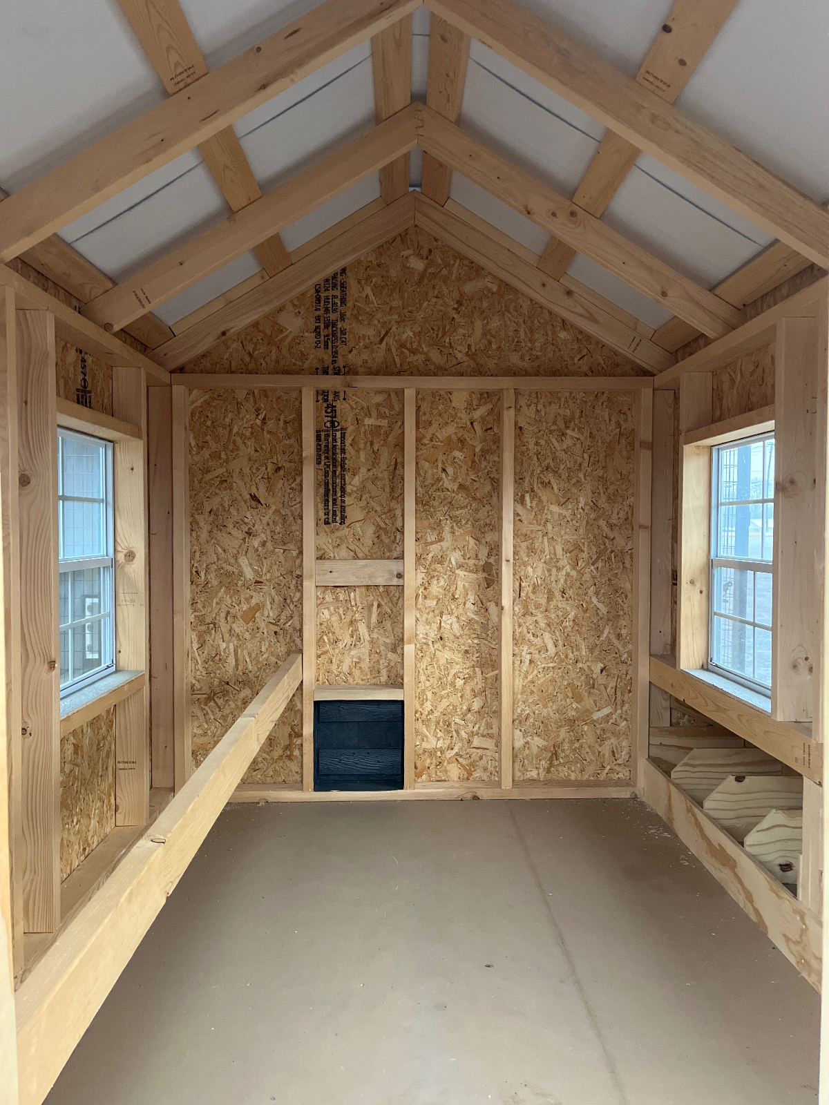 6 x 8 Hen House Shed For Sale from Country Barns and More, LLC in